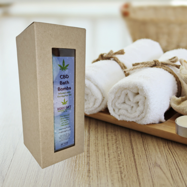 Body Gift CBD bath Bombs