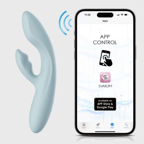 Svakom Chika App Controlled Interactive Rabbit Vibrator 7